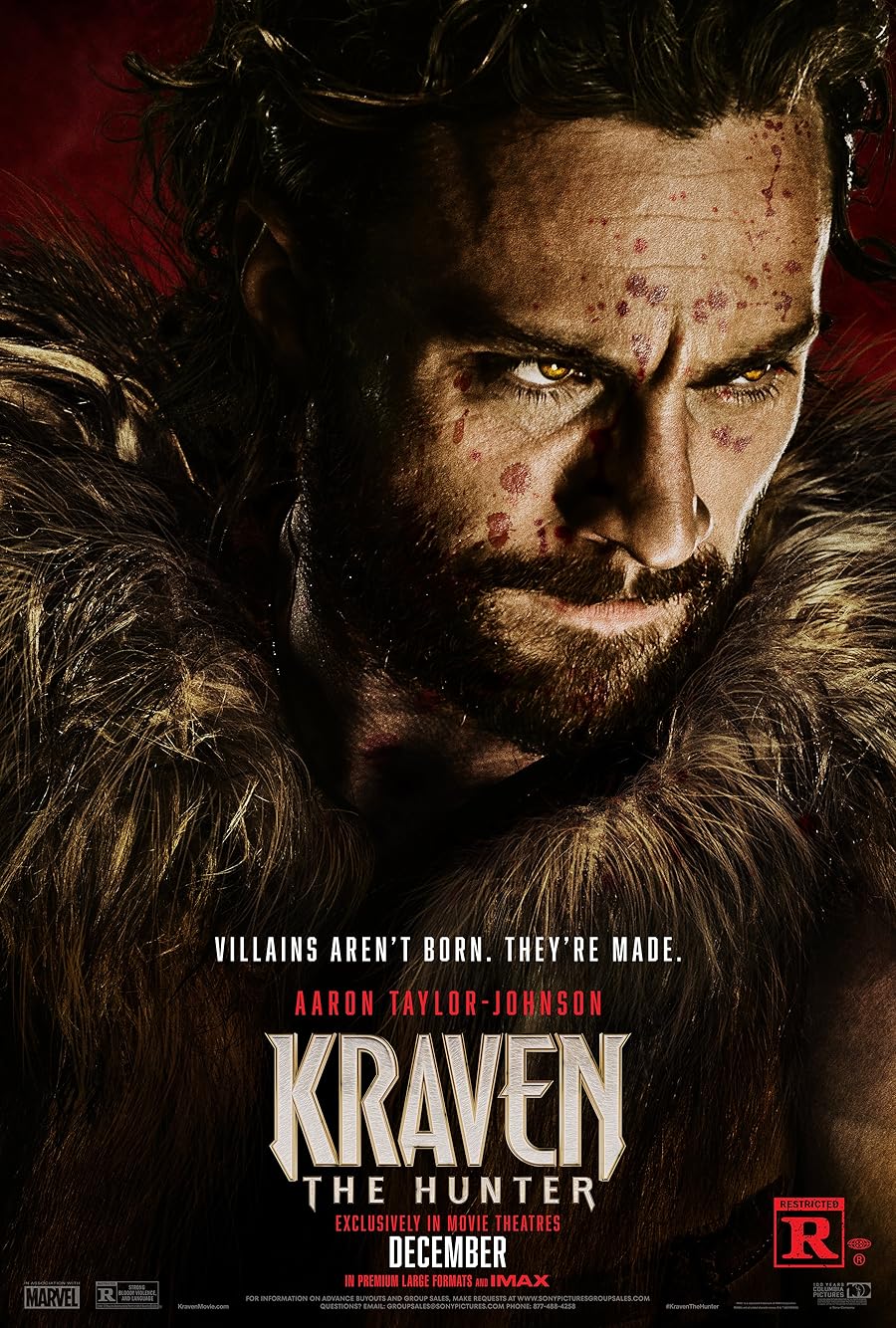 فیلم کریون شکارچی دوبله فارسی Kraven the Hunter 2024